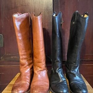 Frye Melissa Women's Brown and Black Boots